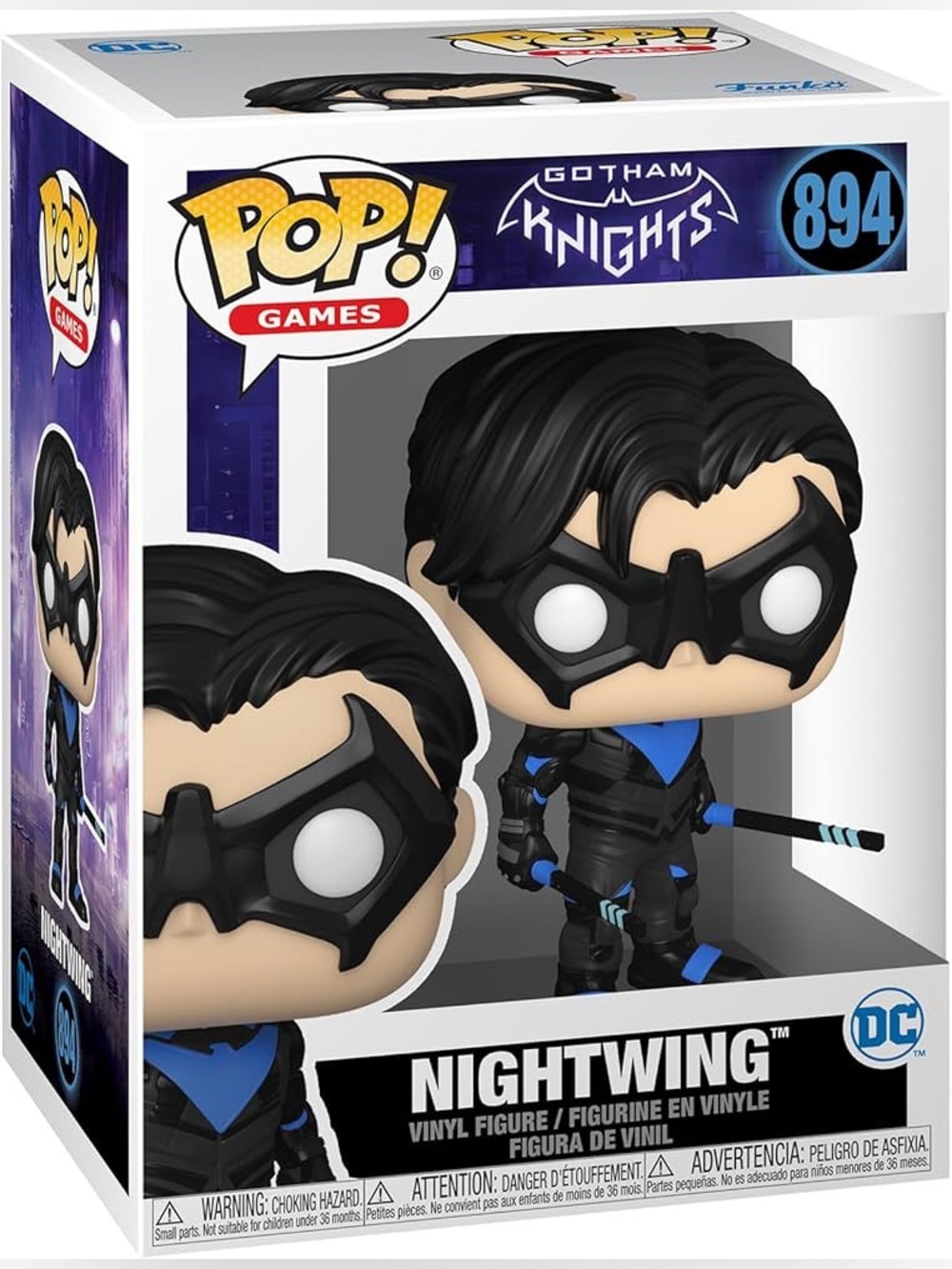 Funko Pop Walmart Games Gotham Knights Nightwing Walmart Exclusive Jumbo